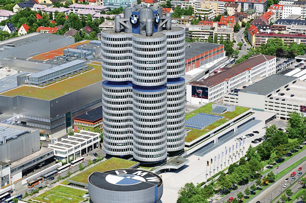 BMW, Zgrada
