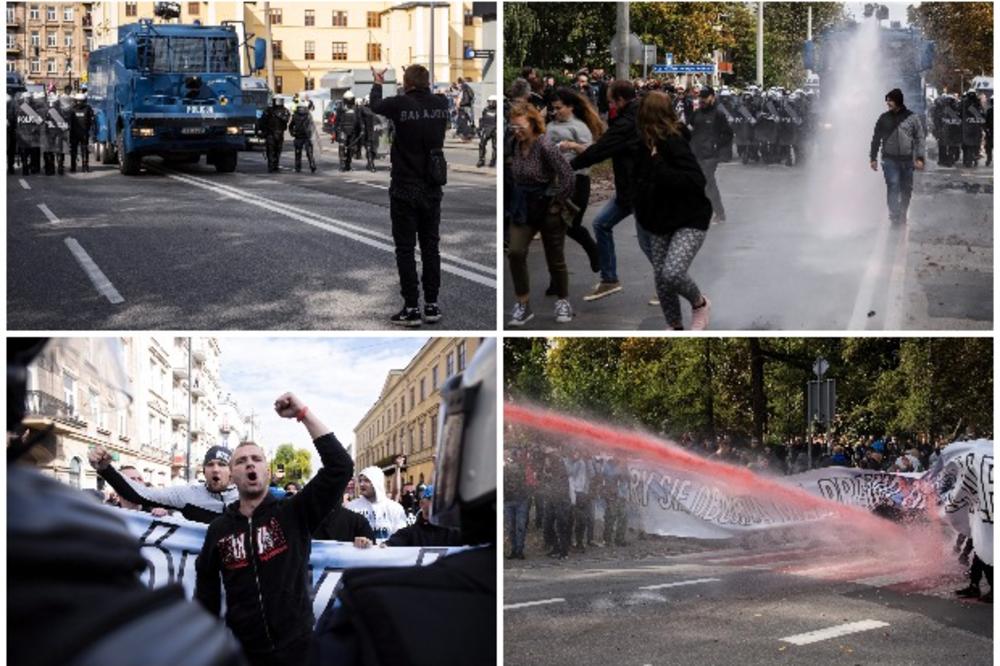 SUKOB DESNIČARA I POLICIJE U POLJSKOJ: Sud progurao održavanje LGBT parade, desetine protivnika uhapšeno (FOTO)