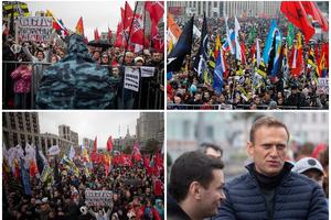 PROTESTI OPOZICIJE U MOSKVI: Na skupu podrške uhapšenim demonstrantima 20.000 ljudi (FOTO)