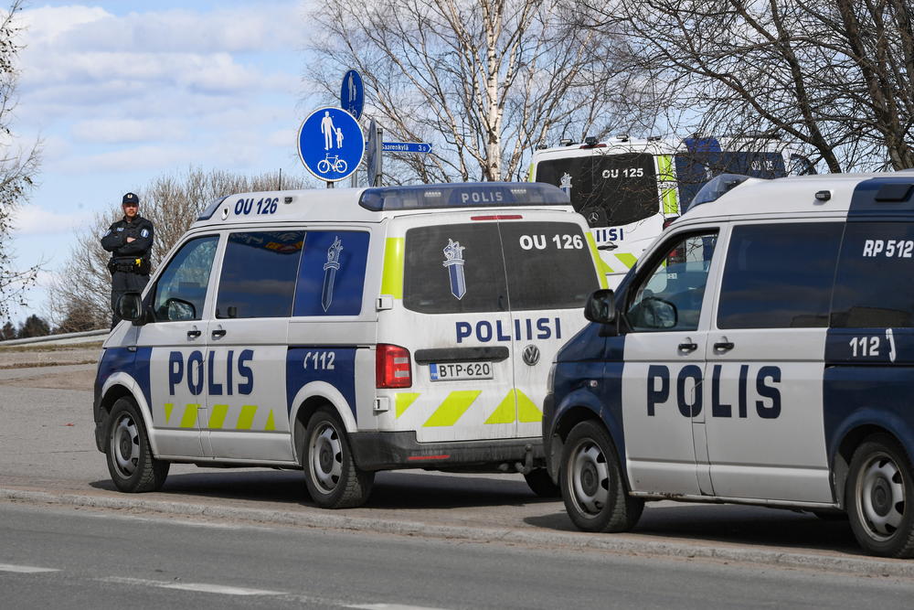 Финска, полиција, финска полиција, epa07551161