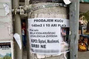 O OVOM OGLASU IZ KRUŠEVCA SVI PRIČAJU! ZAPREPASTIO JE CELU SRBIJU: Prodaje kuću samo muslimanima i Albancima, ali ne i Srbima (FOTO)