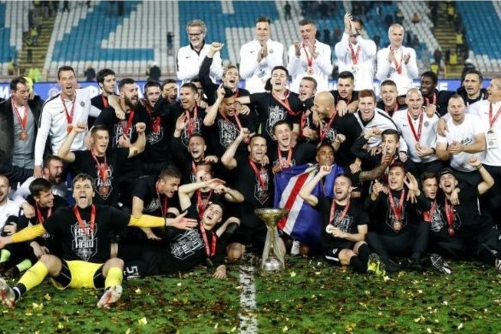 DELIJE ĆE DA POLUDE: Umesto ekipe Crvene zvezde pred meč sa Olimpijakosom, UEFA postavila fotku Partizana! (FOTO)