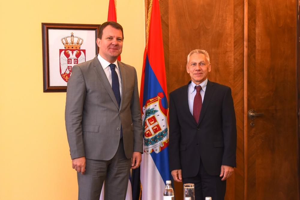 PREDSEDNIK POKRAJINSKE VLADE MIROVIĆ PRIMIO AMBASADORA RUSKE FEDERACIJE