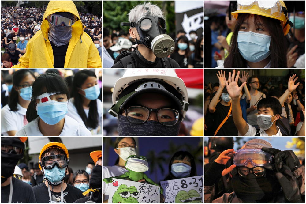 ZBOG NASILJA NEMA VIŠE MASKI! Hongkong zabranio demonstrantima da maskiraju lica! Ko se zamaskira, ide godinu dana na robiju! (VIDEO, FOTO)