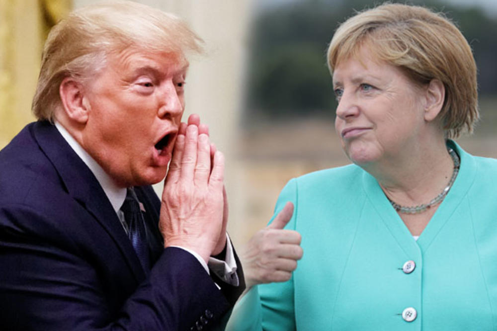 MALI TRAMP IZAZIVA POLITIČKI ZEMLJOTRES: Rat Trampa i Merkelove zbog KiM