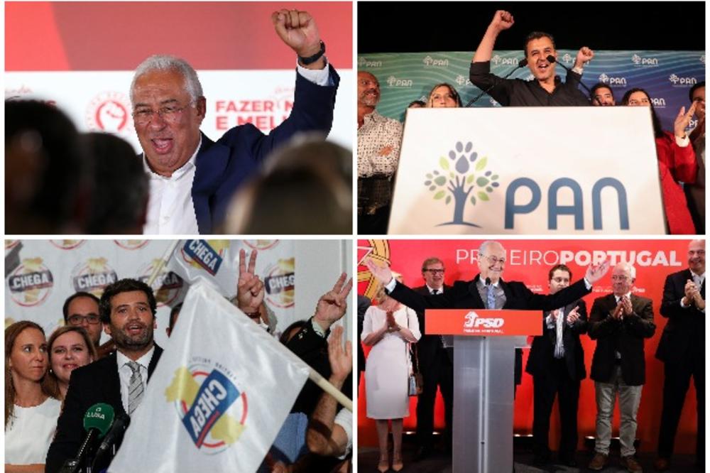 OPŠTI IZBORI U PORTUGALIJI: Socijalistička partija osvojila većinu glasova, pristalice slavile pobedu ispred sedišta stranke! (FOTO, VIDEO)