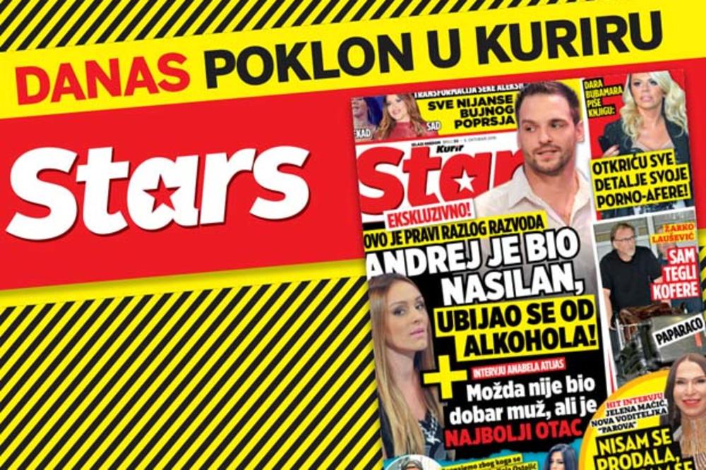 DANAS POKLON U KURIRU NOVI STARS: Otkrivamo pravi razlog razvoda Anabele i Andreja Atijasa
