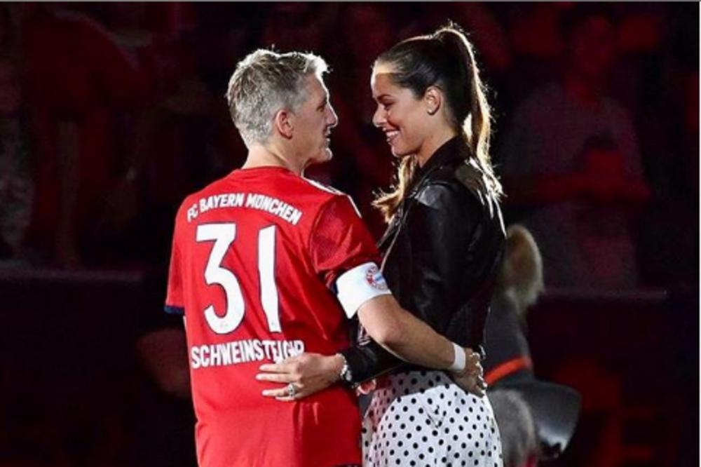 STIGAO I ANIN ODGOVOR! Evo kako je Ivanovićeva reagovala na Švajnijevu odluku da se povuče iz fudbala! KOLIKO EMOCIJA (FOTO)