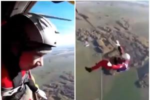 JEZIVA SMRT RUSKOG PADOBRANCA: Iskusni bolničar skočio iz helikoptera, i otkrio da su zatajila OBA PADOBRANA!  (UZNEMIRUJUĆI VIDEO)