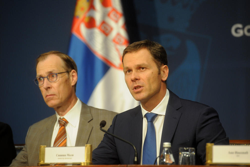 SINIŠA MALI PORUČIO: MMF zadovoljan napretkom Srbije