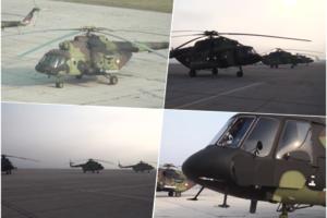EKSKLUZIVNI SNIMCI KURIR TV! Pogledajte, ovo su moćni helikopteri Mi-17 koji su stigli iz Rusije, maslinaste su boje i imaju srpsku zastavu! Srbija može da se pohvali snažnim letelicama!