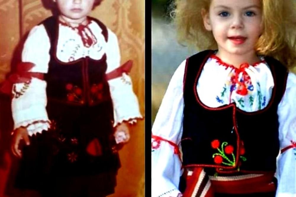 HIT FOTKA SA OPLENAČKE BERBE: Majka i kćerka u istoj narodnoj nošnji staroj skoro pola veka