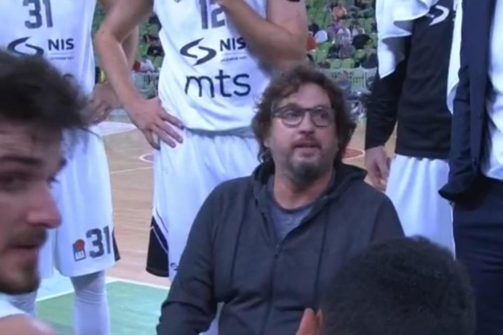 OVAKVOG TRINKIJERIJA NIKAD NISTE VIDELI: Pogledajte kako izgleda trener Partizana na utakmici sa Cedevita Olimpijom (FOTO)