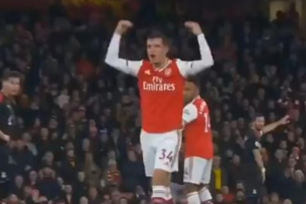 NOVI SKANDAL POZNATOG ALBANSKOG PROVOKATORA: Džaka ne udara samo na Srbe! Pogledajte šta je uradio kapiten Arsenala svojim navijačima i treneru (VIDEO)