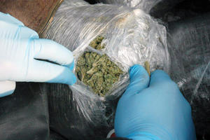 BEŽAO OD POLICIJE, PA BACIO DROGU U KOMŠIJSKO DVORIŠTE: Uhapšen Vranjanac zbog posedovanja marihuane