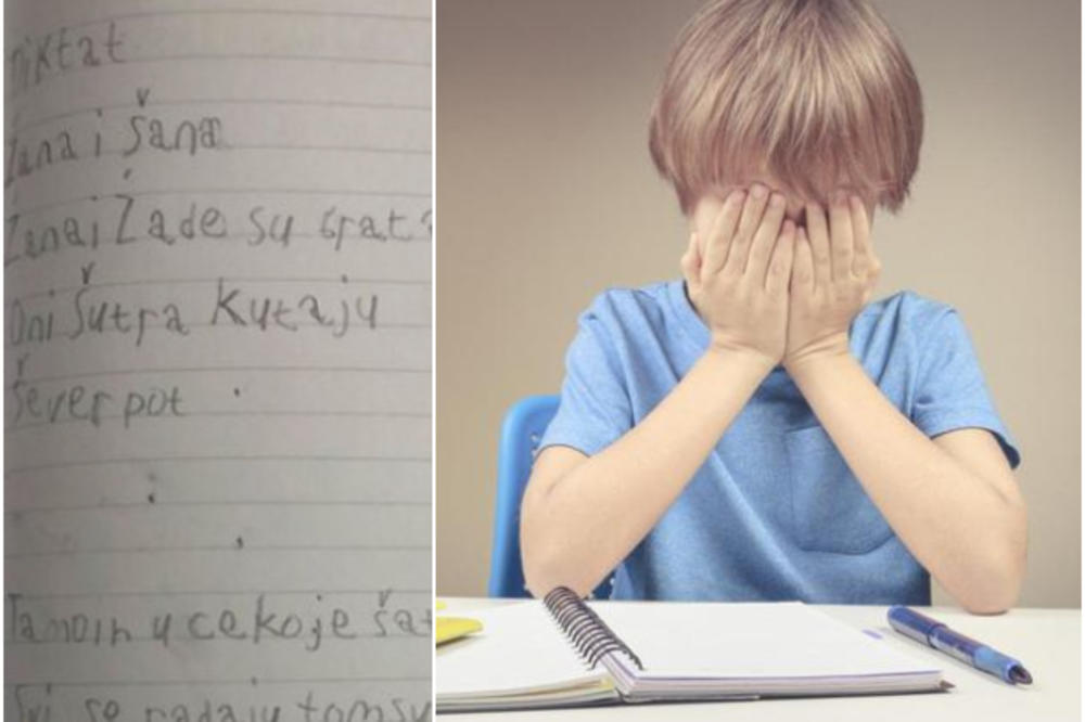 OVAJ UČITELJICIN KOMENTAR JE PODIGAO PRAVU BURU U KOMŠILUKU: Kad su videli šta je napisala detetu u svesci, roditelji su pobesneli! (FOTO)