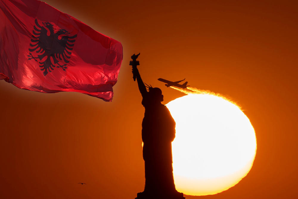 UJEDINILI SE PROTIV SRBA! ALBANCI, HRVATI I BOŠNJACI PROTESTOVALI U NJUJORKU: Raširili zastavu tzv. velike Albanije i traže podršku SAD