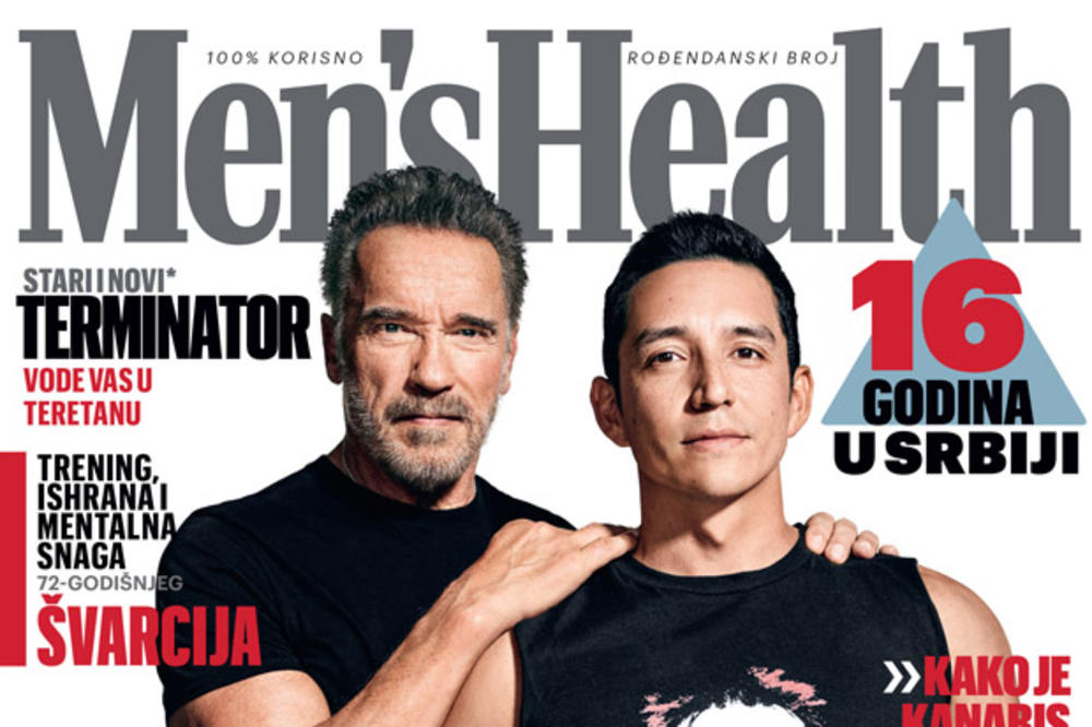 ROĐENDANSKI MEN'S HEALTH: Arnold Švarceneger vas vodi u teretanu