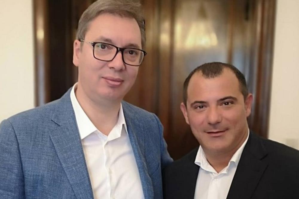 SUSRET DVOJICE PRIJATELJA: Vučić i Stanković u Beogradu (FOTO)