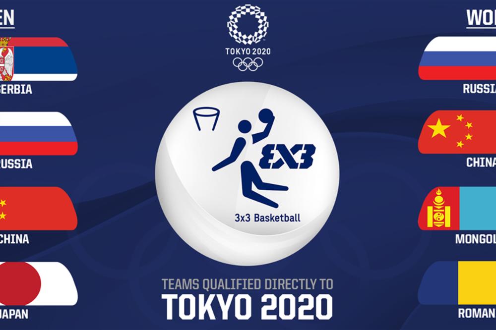 BRAVO! Muška 3x3 reprezentacija Srbije i zvanično na Olimpijskim igrama 2020. u Tokiju!