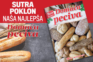 SUTRA NE PROPUSTITE POKLON DODATAK NAŠA NAJLEPŠA DOMAĆA PECIVA U KURIRU: Više od 40 recepata za hleb, pogače, lisnato testo i slana peciva