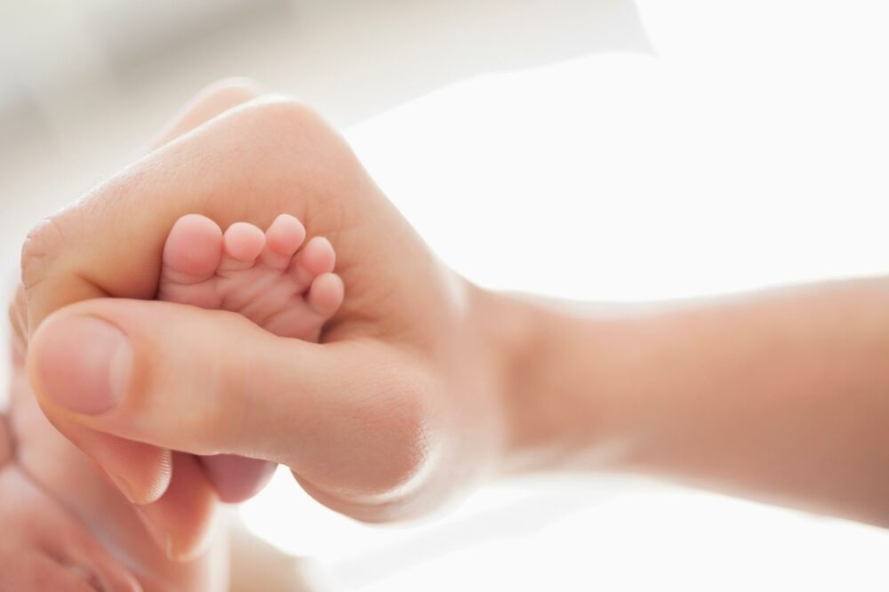 majka, detež, beba, noga, ruka