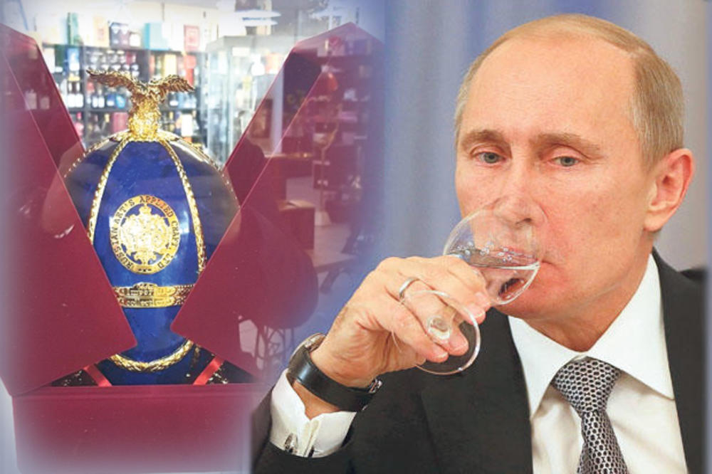 DOLIJAO NAJVEĆI SRPSKI ŠVERCER LUKSUZNE ROBE: Prodavao Putinovu votku za 3.000 evra! Jedna čašica košta 120 evra! FOTO i VIDEO