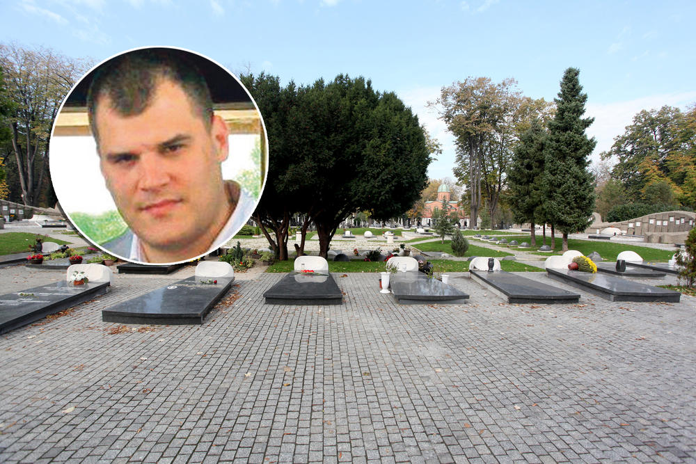 Ljubomir Marković Kića, groblje