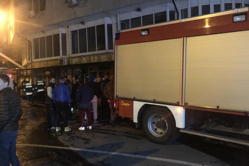 POŽAR U NOVOM PAZARU: Vatra buknula u restoranu pored benzinske pumpe!