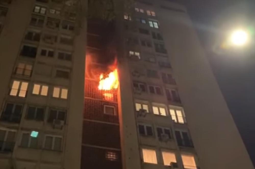 PANIKA! GORI SOLITER U SARAJEVU: Evakuisani svi stanari, vatrogasci se bore sa vatrenom stihijom (VIDEO)