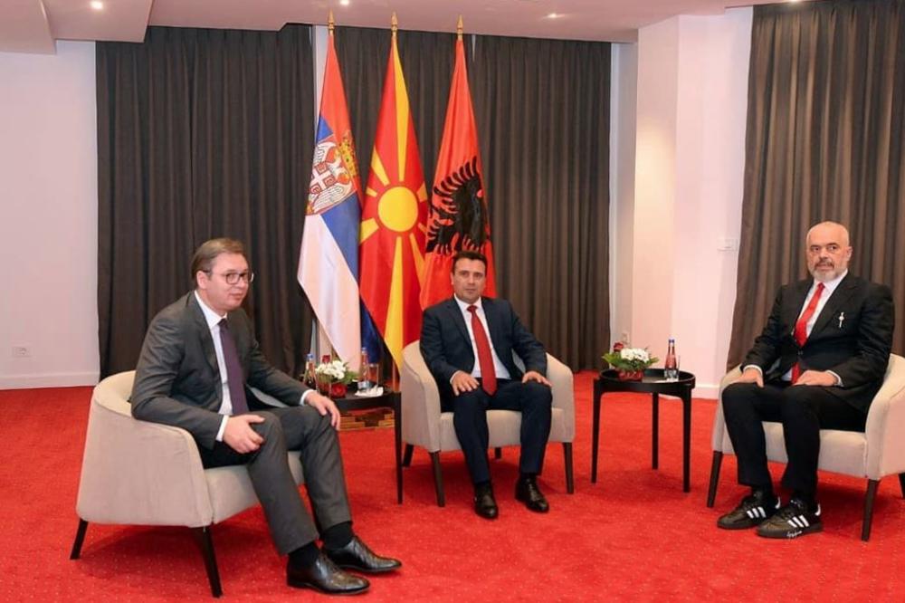 SASTANAK LIDERA ZAPADNOG BALKANA: Susret Vučića, Zaeva i Rame danas u Severnoj Makedoniji