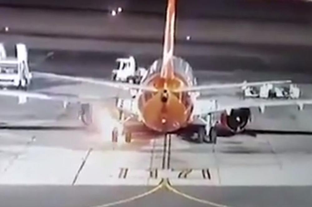 DRAMA U EGIPTU: Zapalio se avion sa 196 putnika i članova posade! Požar izbio 5 minuta nakon sletanja! (VIDEO)
