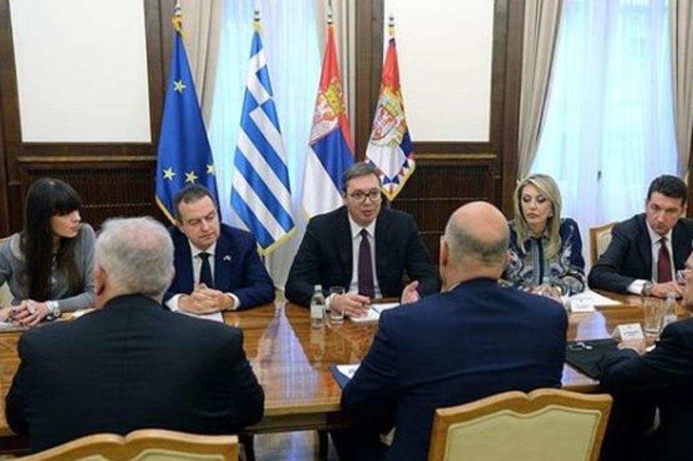 INTEGRACIJA U EU GARANCIJA STABILNOSTI REGIONA: Vučić sa ministrom spoljnih poslova Grčke (FOTO)