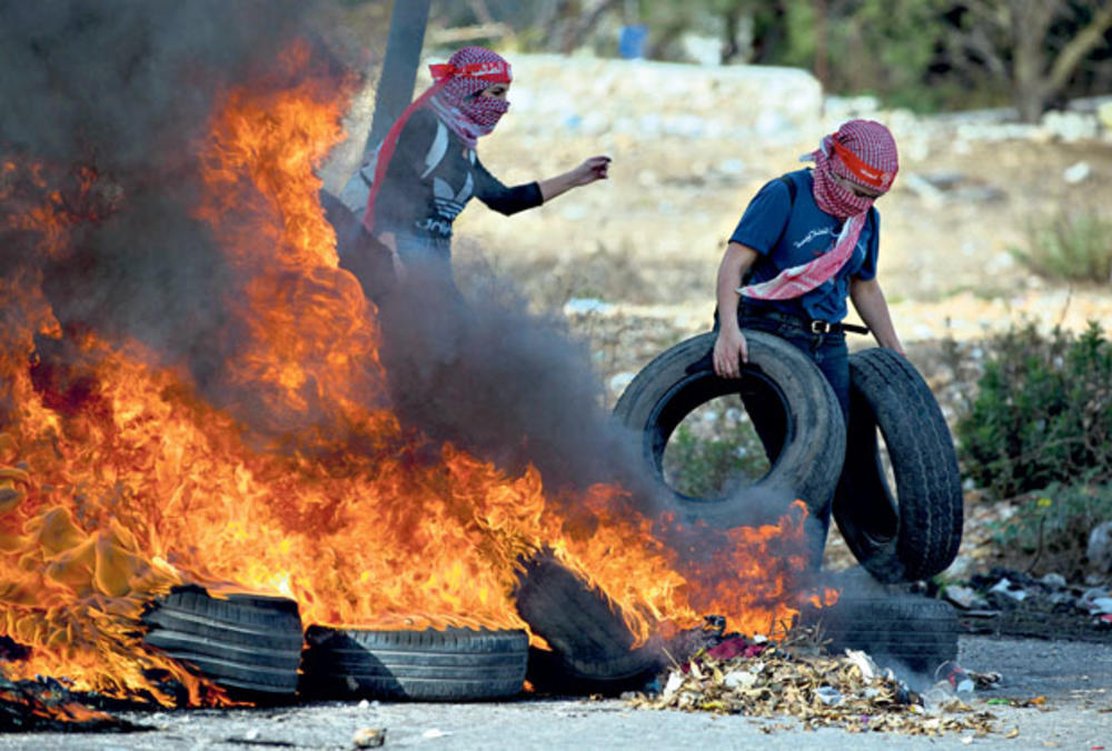 Sukobima  nikad kraja... Demonstracije  Palestinaca