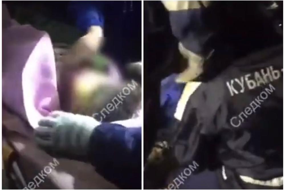 MALA RUSKINJA (9) UPALA U SEPTIČKU JAMU: Našli je tek dan kasnije, pogledajte kako je izgledalo spasavanje (VIDEO)