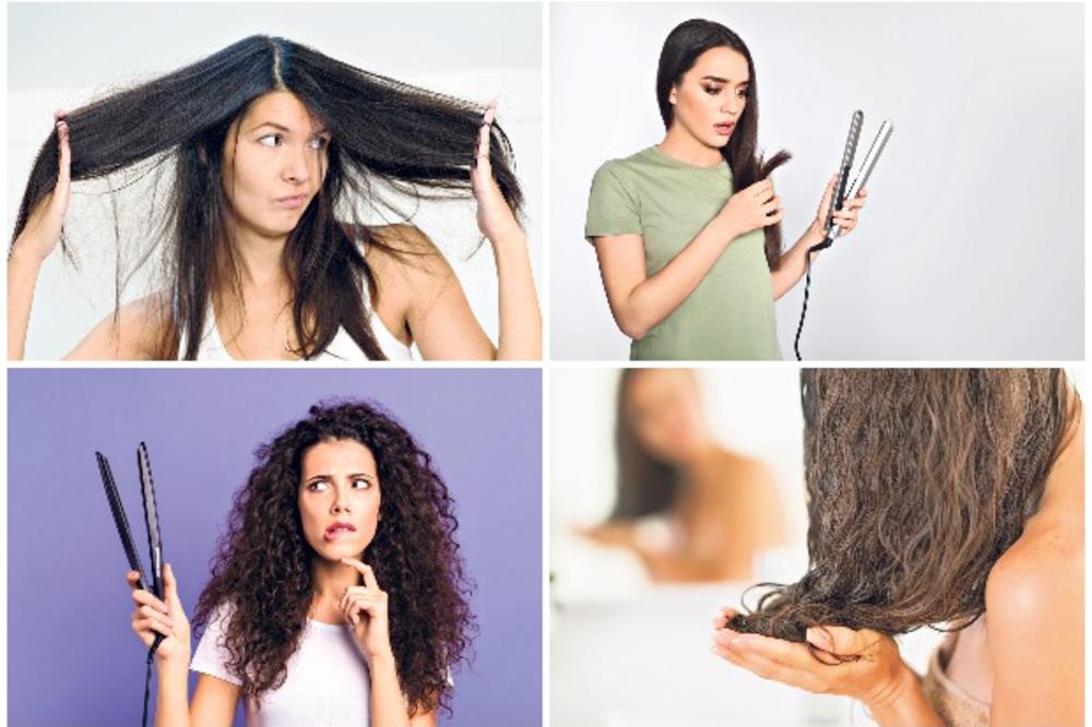 KAKO DA IZBEGNETE OŠTEĆENJA: Najčešće greške kod peglanja kose! Ovih 5 pravite STALNO