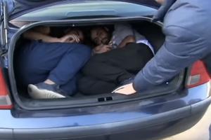 KRILI MIGRANTE U GEPEKU: Ovako su uhapšeni krijumčari u Srpskoj, prevozili Pakistance do Gradiške (VIDEO)