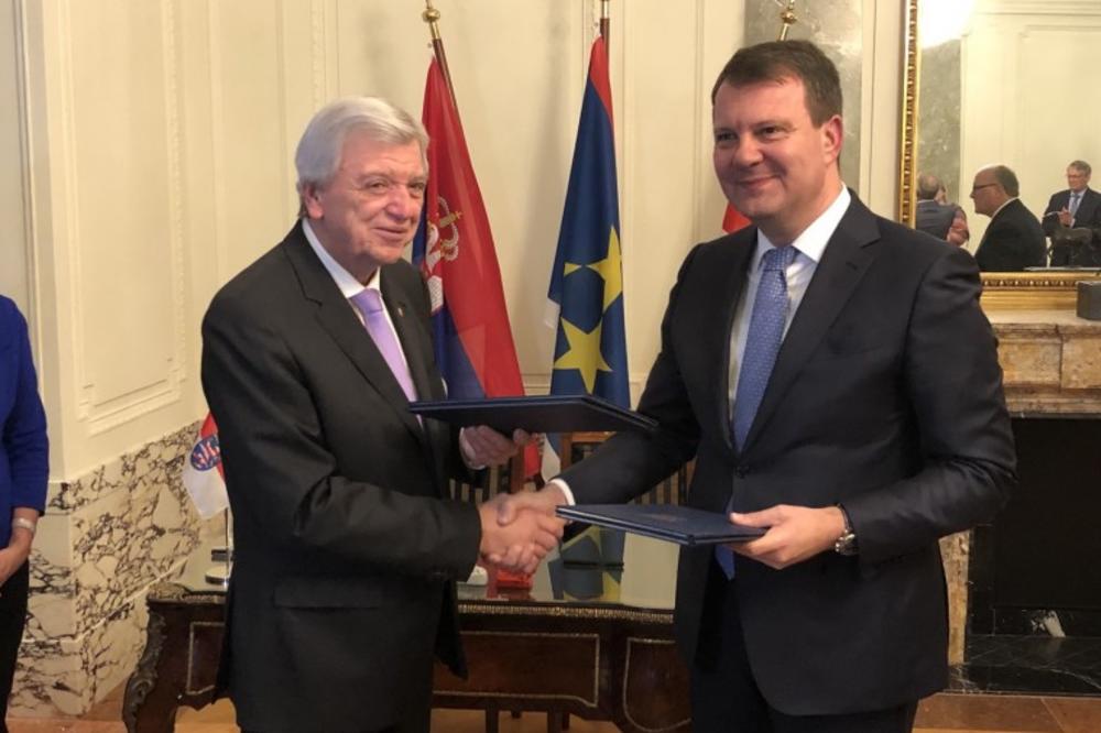 Mirović u Nemačkoj potpisao Izjavu o saradnji AP Vojvodine i Pokrajine Hesen