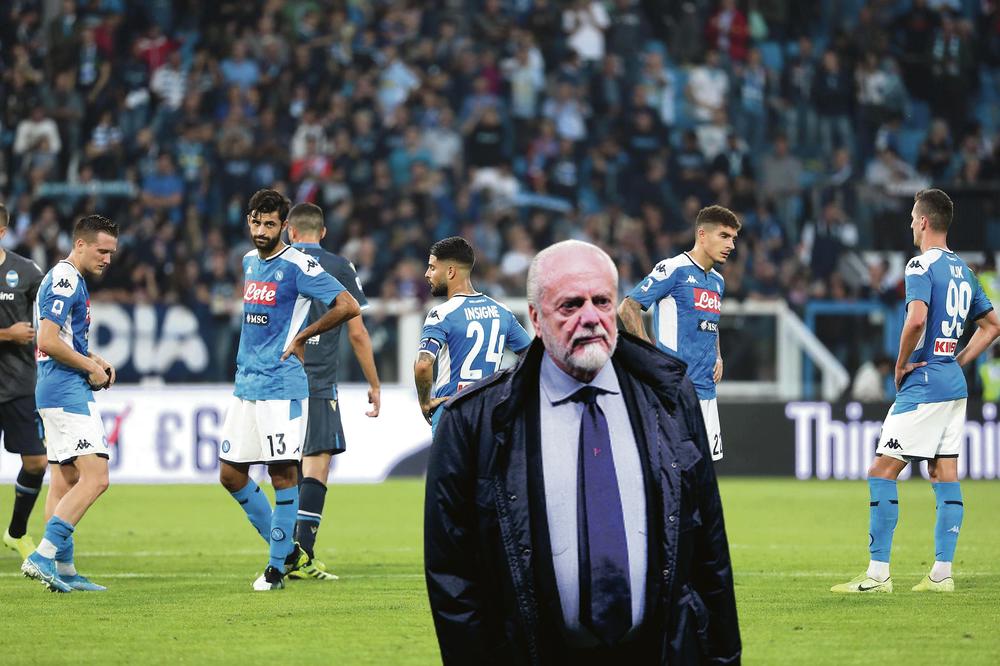 REPRIZA DERBIJA ZVEZDINE GRUPE: Gazda Napolija ojadio igrače pred derbi s Liverpulom!