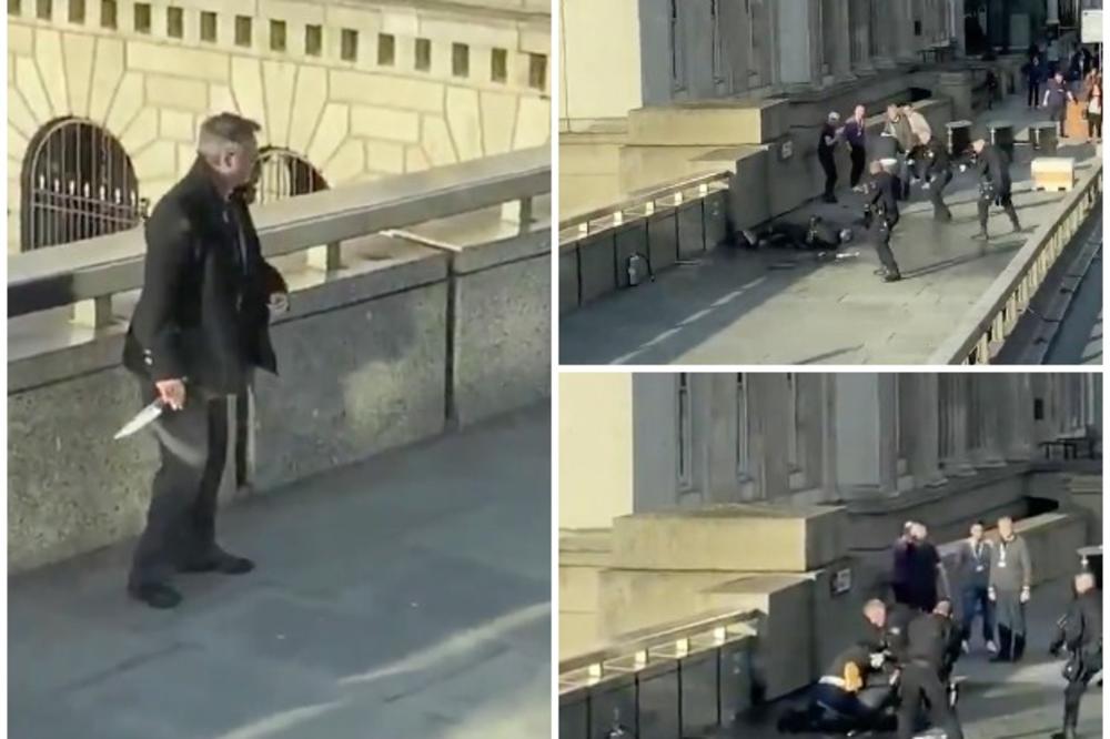 NOVI DETALJI HORORA NA LONDONSKOM MOSTU: Evo ko je prvo oborio napadača koji je ubio dvoje ljudi! (VIDEO)