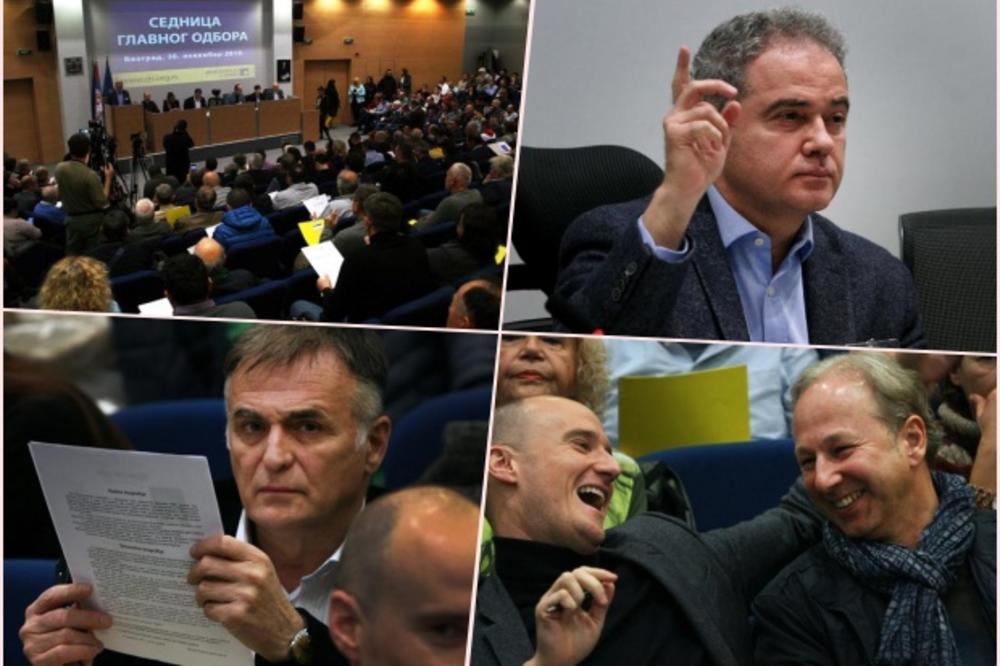 PUČ U DEMOKRATSKOJ STRANCI: Đilas preuzima DS na silu, sednicu Glavnog odbora napustila većina odbornika