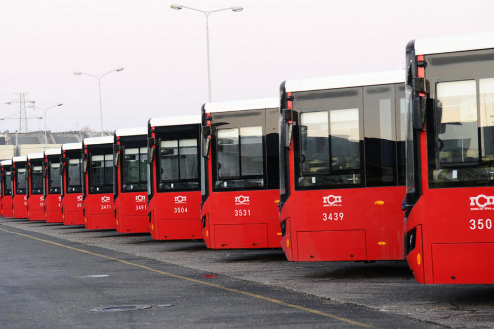 NOVIH 174 AUTOBUSA KINESKE KOMPANIJE HIGER U BEOGRADU: Raspoređeni su u 3 saobraćajna pogona GSP