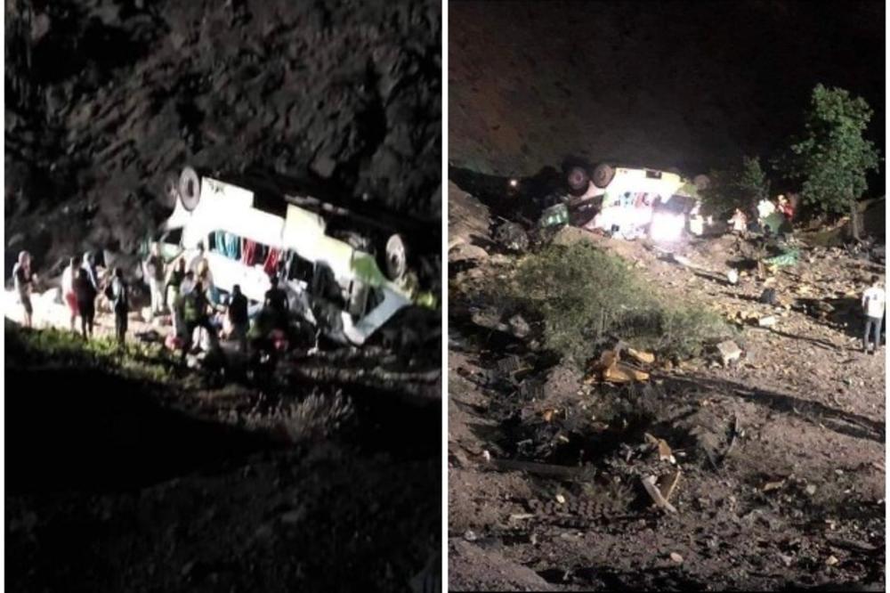 HOROR U ČILEU: Autobus pun putnika sleteo u provaliju, 10 poginulo (FOTO)