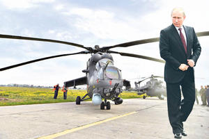 STIGLI PUTINOVI LETEĆI TENKOVI: Ruski helikopteri MI-35M dopremljeni u Srbiju