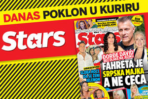 DANAS POKLON U KURIRU - MAGAZIN STARS! Đorđe David: Fahreta je srpska majka, a ne Ceca