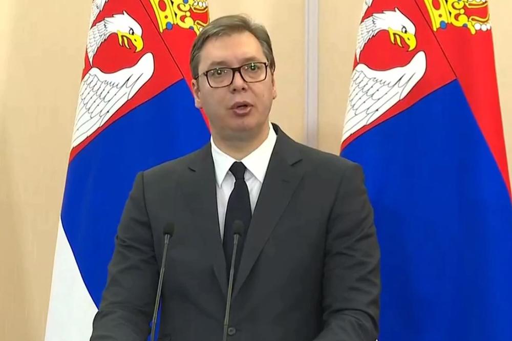 VUČIĆ NAKON SASTANKA SA PUTINOM: Nadam se ćemo sledeće godine zajedno sa ruskim predsednikom otvoriti Hram Svetog Save