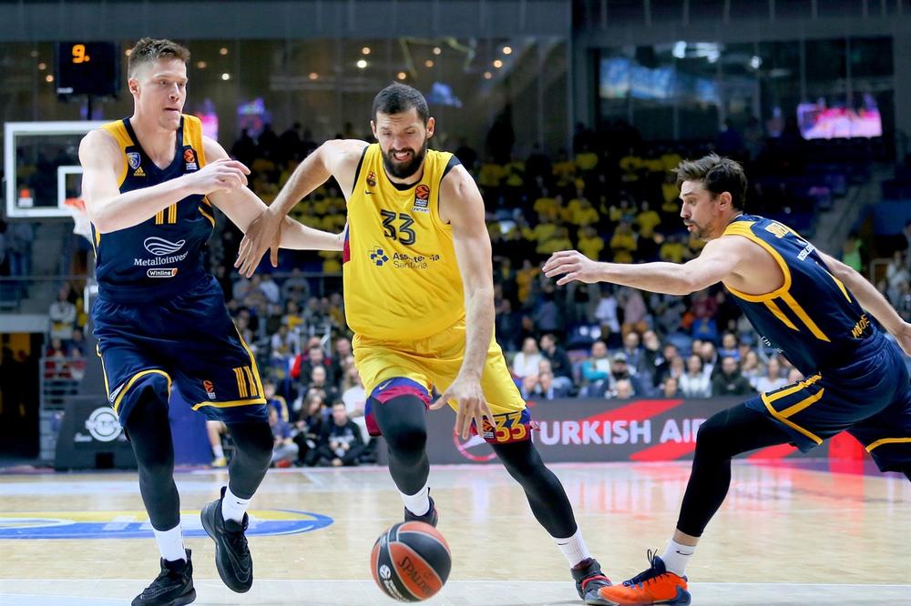 BARSA IGRALA ZA ZVEZDU: Mirotić srušio Himki! Bivši košarkaš Partizana za trijumf Zenita