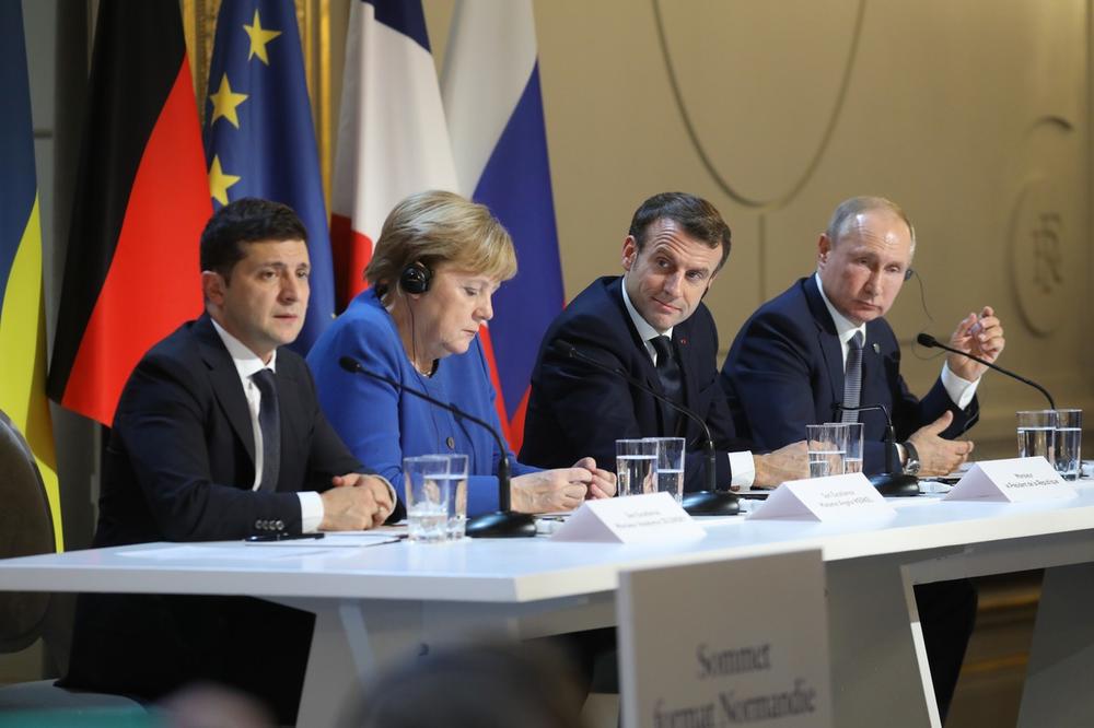 USPEŠAN SUSRET U PARIZU: Putin zadovoljan sastankom o rešavanju krize u Ukrajini! Zelenski izneo svoje stavove! (VIDEO)