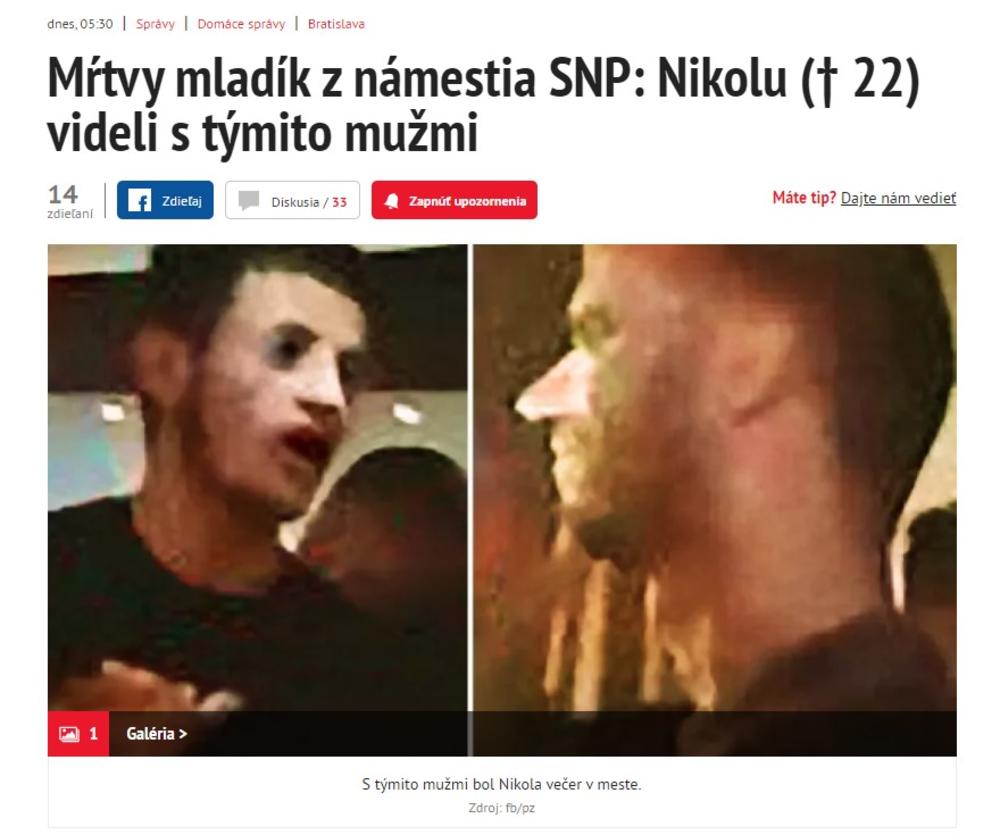 Policija je saopštila da je Nikola bio sa ovim mladićima