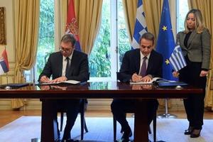 VAŽAN DAN U ATINI: Potpisana Deklaracija o strateškom partnerstvu Srbije i Grčke